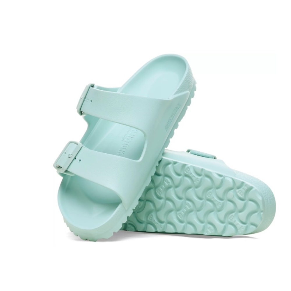 🤍  ☀️ Birkenstock Arizona EVA Slides Sandals Mint Green